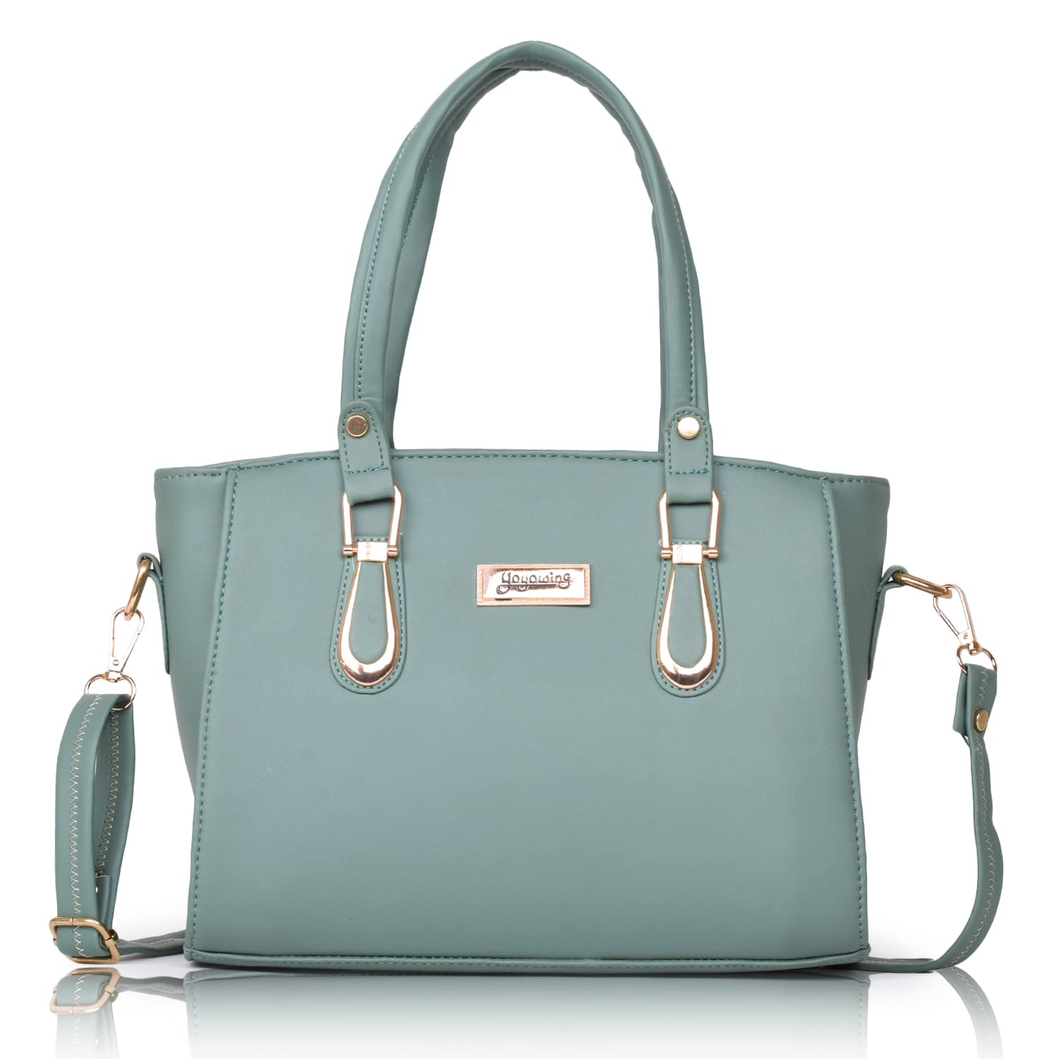 YOYOWING Hand Bag For Women Synthetic Leather Cross Body Ladies Sling Purse Satchel Travel Shoulder Strap, Green (B09LDF4NWJ) Amazon Price History, Amazon Price Tracker