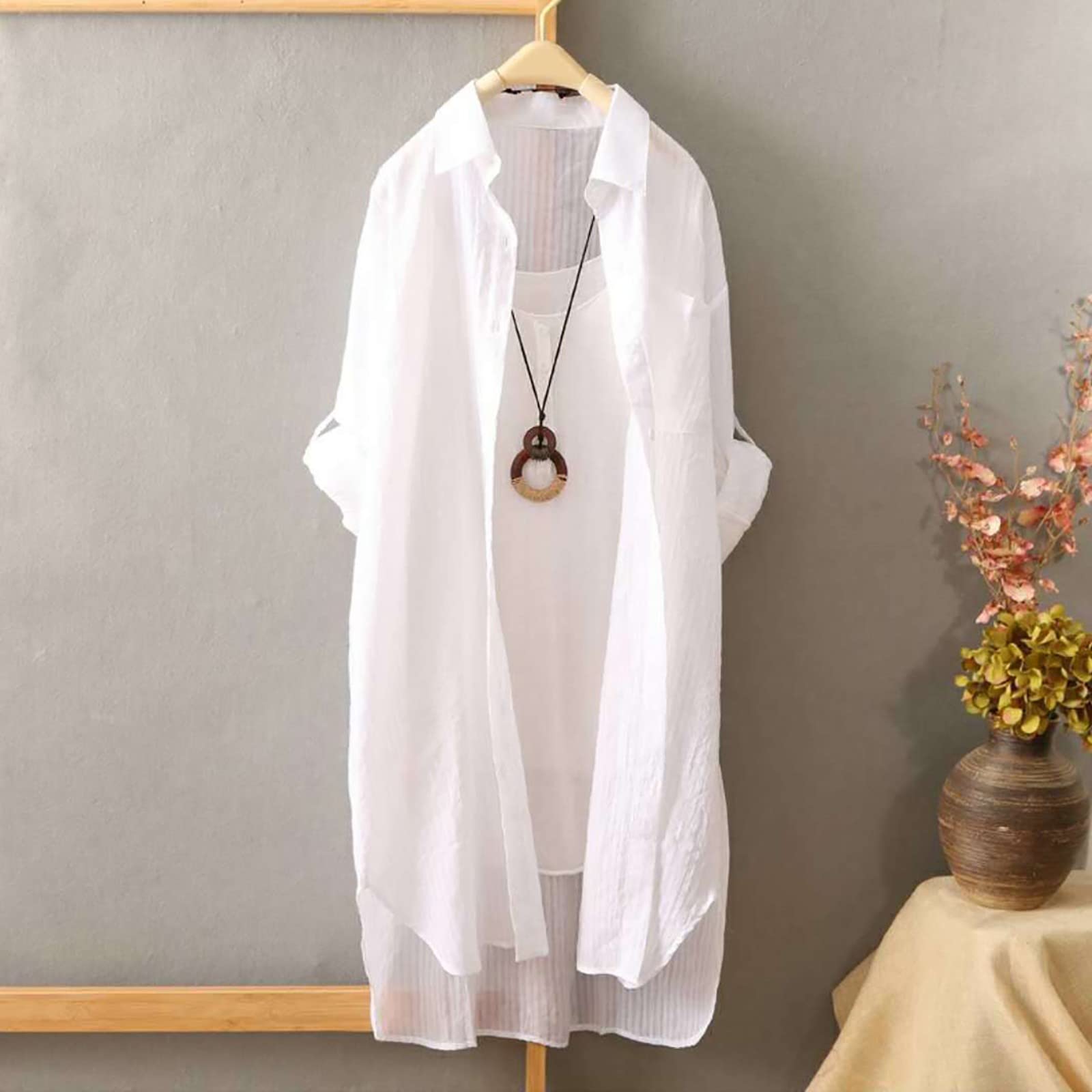 Damen UPF 50 UV Schutz Langarmshirt Damen Outdoor Wanderhemd Safari Kleidung Atmungsaktiv Bluse Schutz Langarmshirt Shirt Safari Kleidung Atmungsaktiv Quick Dry Outdoor Wanderhemd Tops