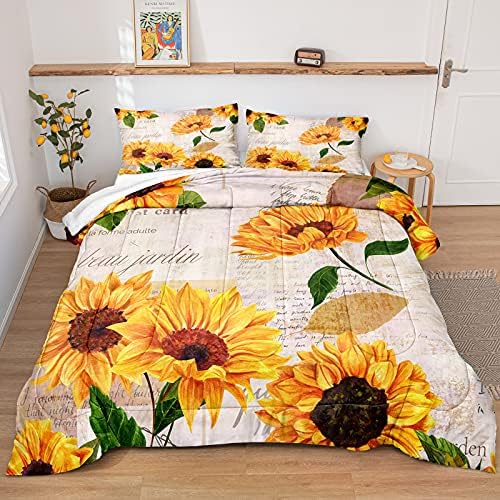Merryword Money Comforter Set Queen Size Dollar Bill Bedding Comforter Abstract Gold Coins Pattern Ultra Soft Microfiber Bedding Set One Hundred Dollar Cash Comforter Set for Adults Boys Girls