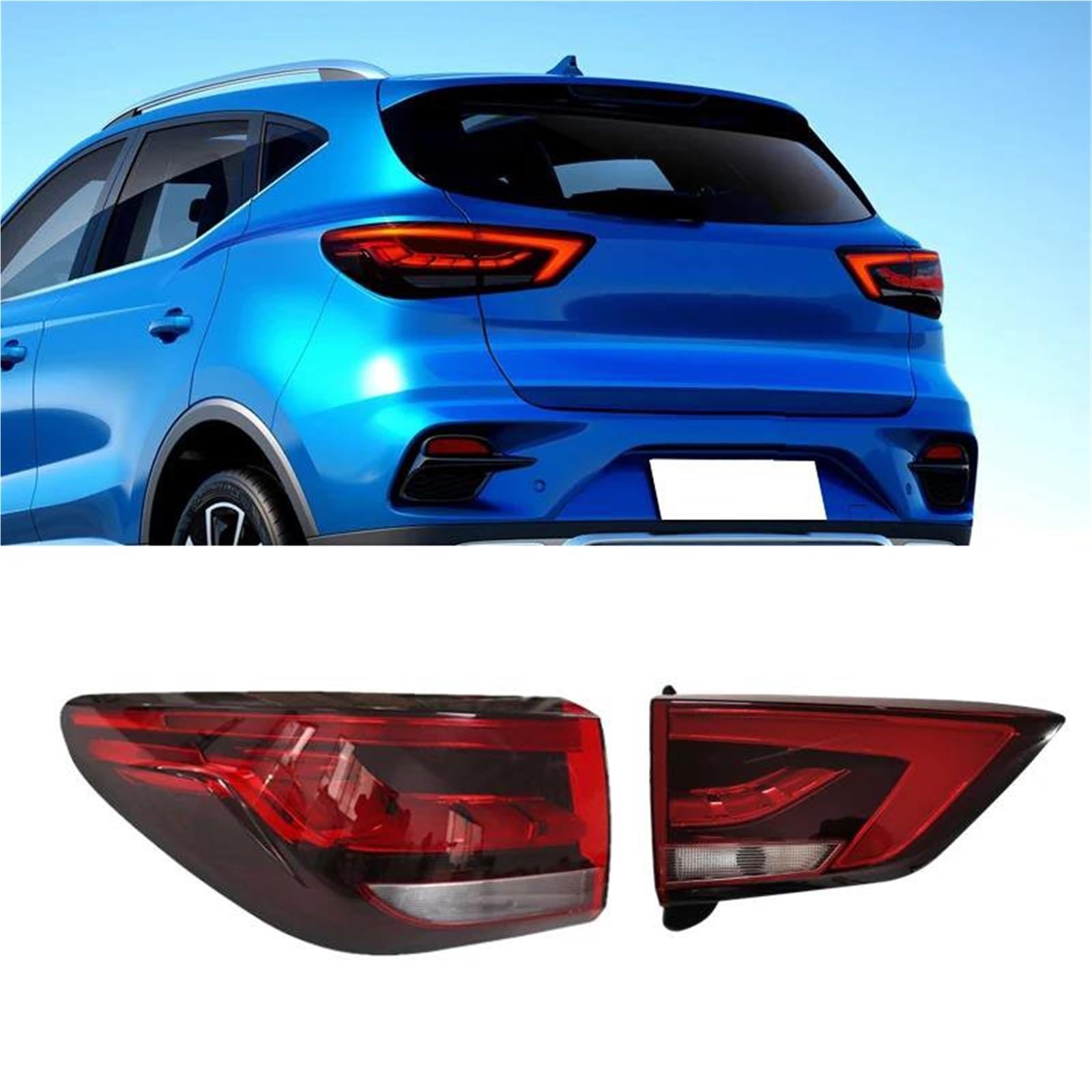 Generico Avvertimento Di Parcheggio Indicatore Direzione Segnale Di Stop Retromarcia Posteriori Per Mg Zs 2020 2021 2022(Left inside)