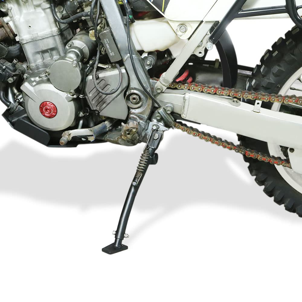 xitomer 0-3'' Motorcycle Adjustable Large Kickstand Fit for DRZ400S 2024 2023 2022 2021 DRZ400S 2020 2019 2018 DRZ400SM 1993-2024 Side Stand Bracket Foot Side Support