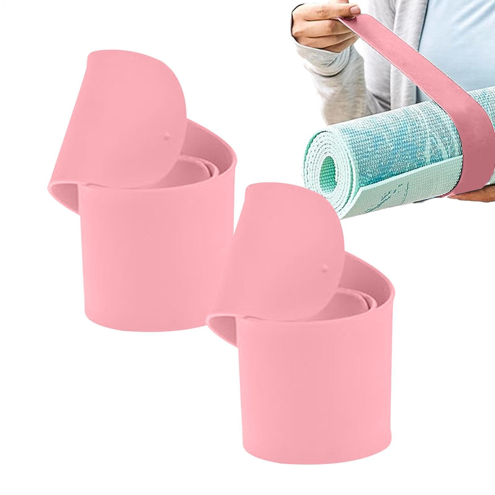 Yoga Mat Straps 1 Pair Heavy-Duty Pad Slap Band Accessory