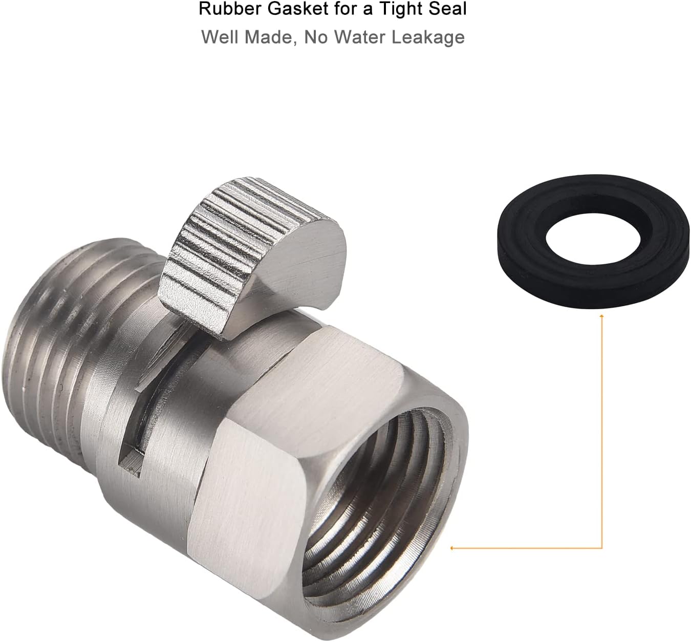 Brushed Niel Water Flow Control Vae, G 1/ Shower Head Flow Control