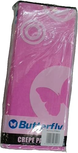 Butterfly 5-Sheet Crepe Paper, 2 Meter x 500 mm Sheet, C04 Pink