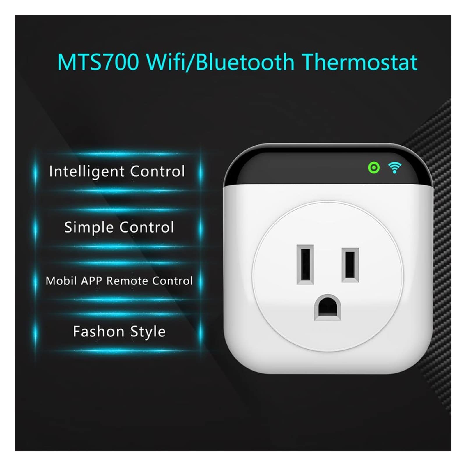 Termometro da interno igrometro digitale Termostato riscaldante WiFi Smart Termostato caldo Termostato Termostato Temperatura Temperatore Lavoro Con display LCD(Wifi thermostat UK)