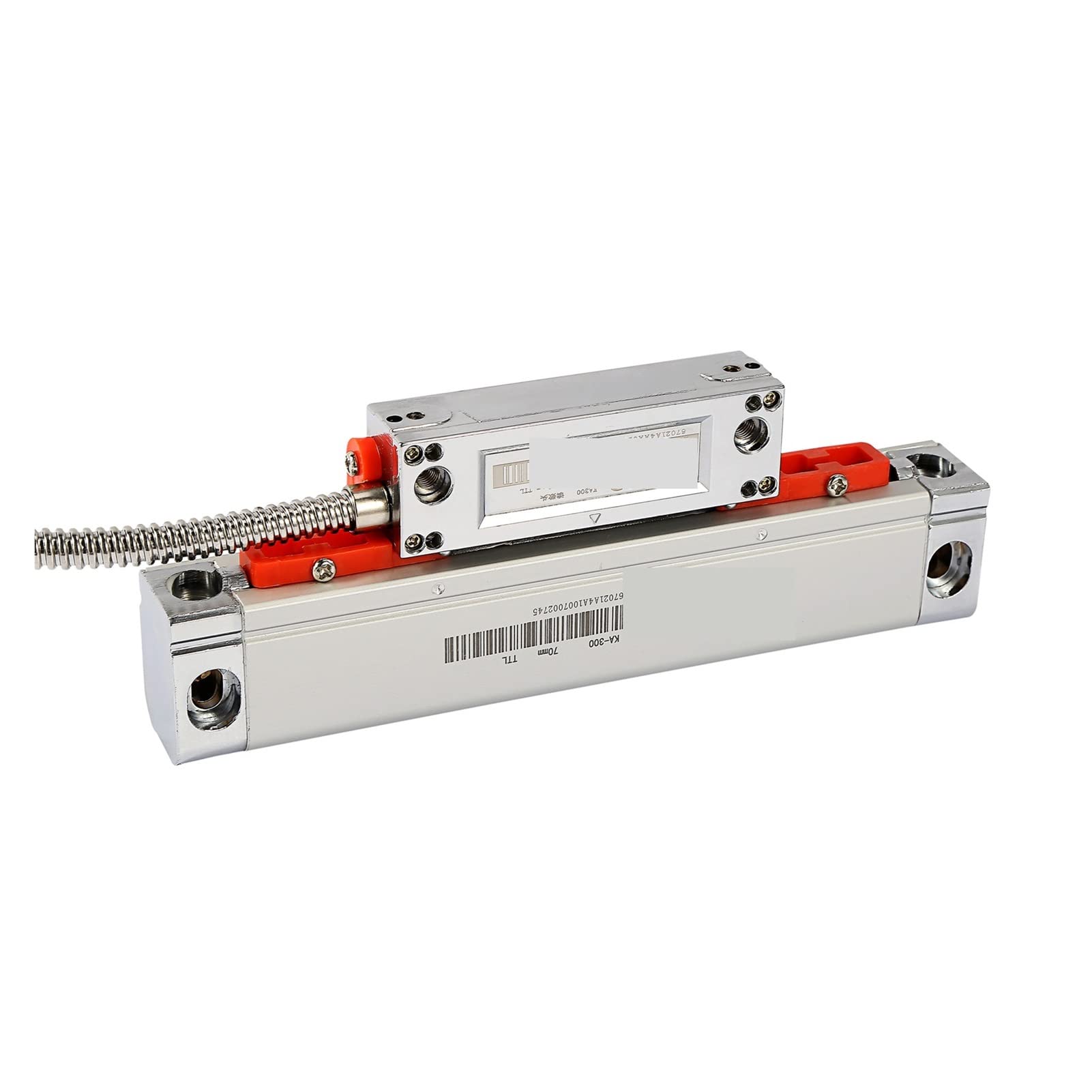 Enkoder liniowy, Zestaw skali liniowej KA300 820 870 920 970 1020mm optyczna szlifierka władcy Młynka przemieszczająca linia tokarka do frezarki CNC(KA300-5um-820mm)