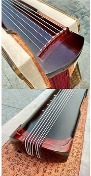 JITEM Traditional Chinese 7-String Instrument, Old Paulownia Guqin, Stringed Instrument for Beginners(Color:B), Size