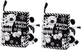 ibasenice 2 Peças Crianças Livro De Pano De Cauda Brinquedo Para Crianças Kidcraft Playset Crianças Playset Brinquedos Para Crianças Brinquedo Infantil Brinquedos Infantis Livro De Educação