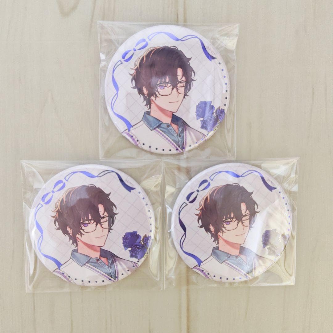 四季凪アキラ　VOLTACTION 2周年 ランダム箔押し缶バッジ　にじさんじ 四季凪アキラ VOLTACTION 2周年 ランダム箔押し缶バッジ にじ