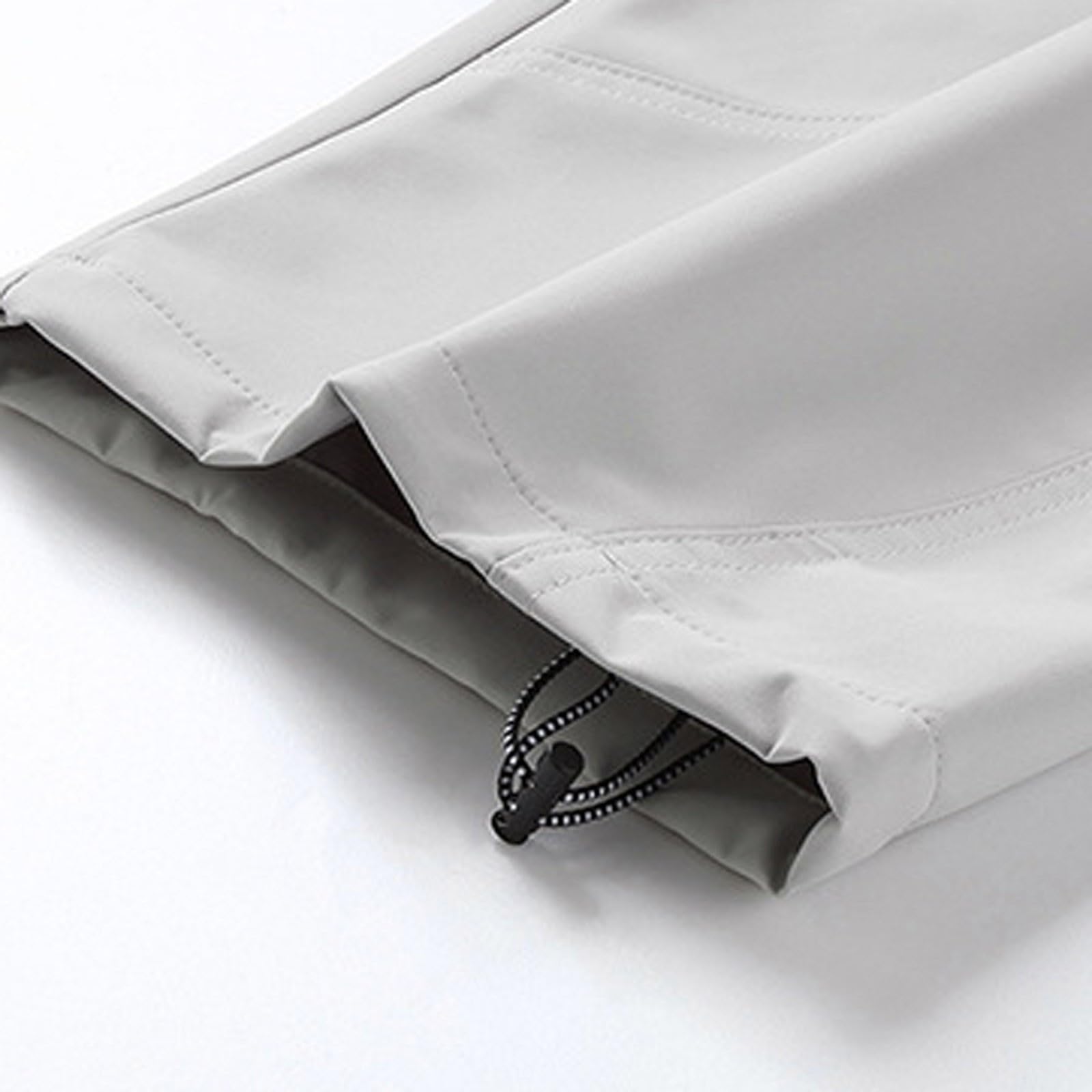 Genérico Pantalones Cargo Hombre con Bolsillos Corte Regular Casual Pantalón Engrosado Pantalones de Trekking de Forro Polar Pantalón Ligero para Exteriores Funcional
