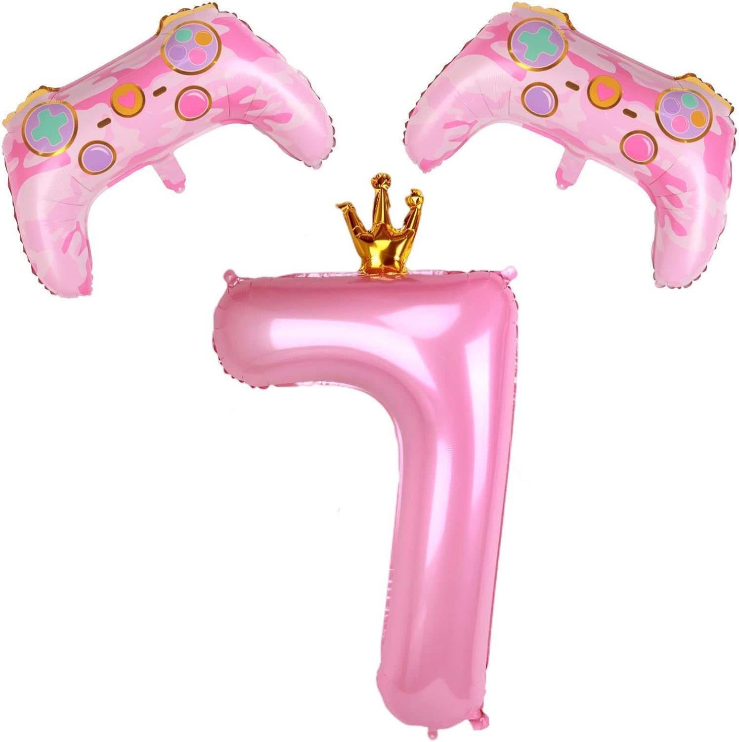 Video Game Balloons, 40 Pack Assorted Colors Latex Party...