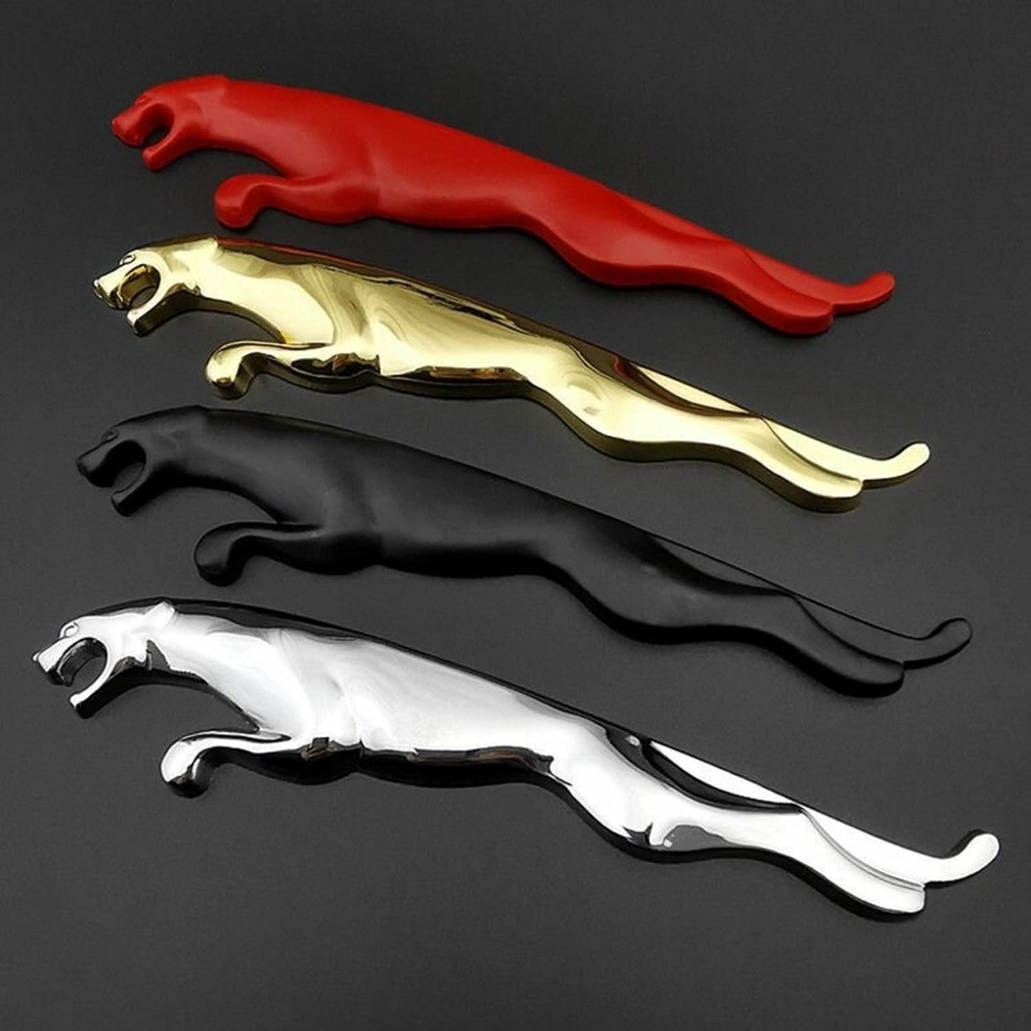 AUTOMASH Jaguar Leopard 3D Metal Emblem Sticker for M9 2026 Year
