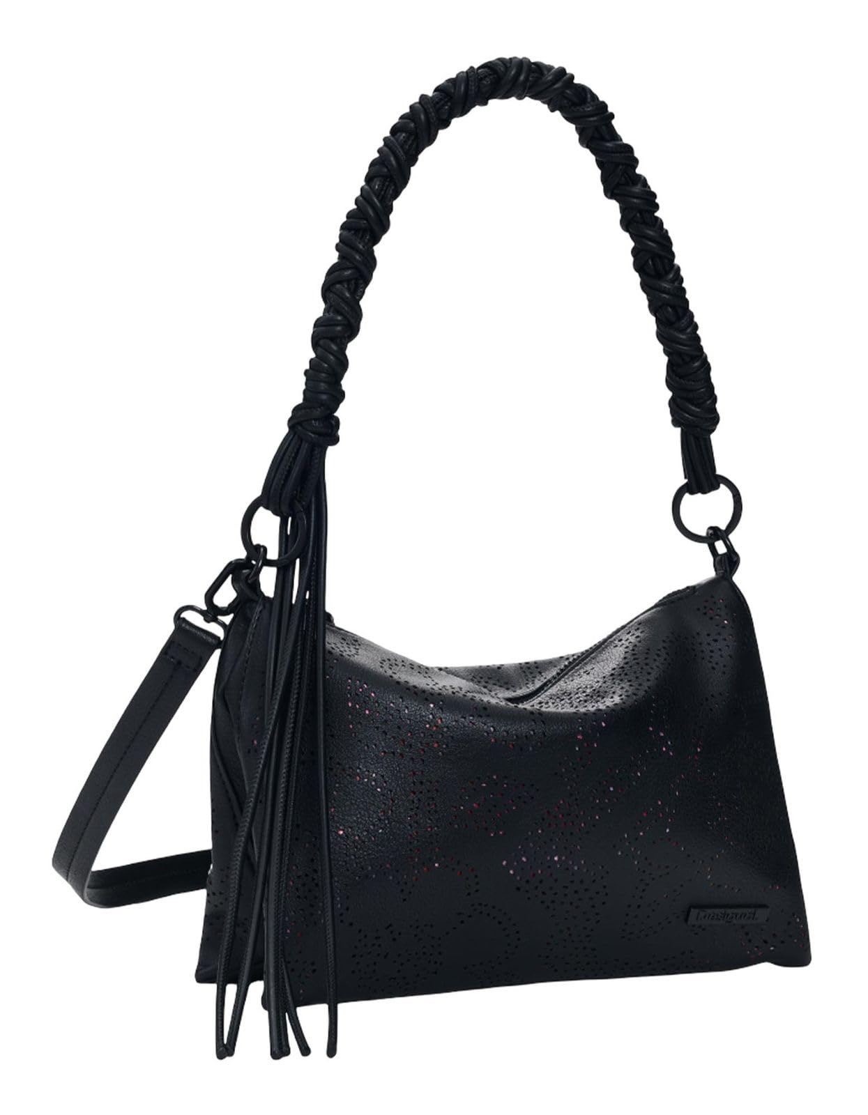 Desigual bolso bandolera Paladio Crossbody Bag Black negro