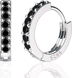 SWEETV Huggie Hoop Earrings for Women - Tiny Small Cartilage Hoop Earring