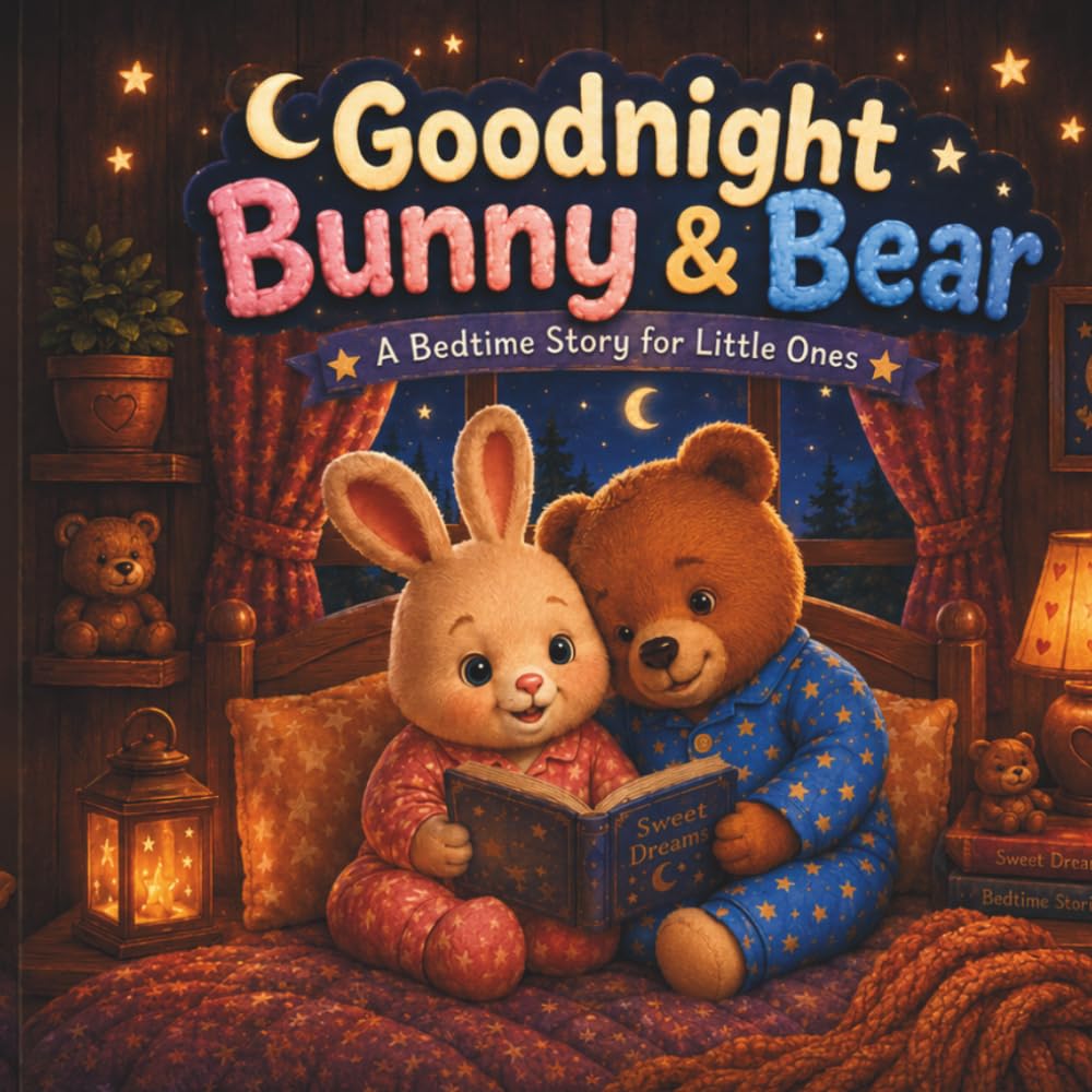 Good Night Bunny and Bear: A Bedtime Story For Little Ones | Age 3-5 (Bunny & Bear Bedtime Stories)