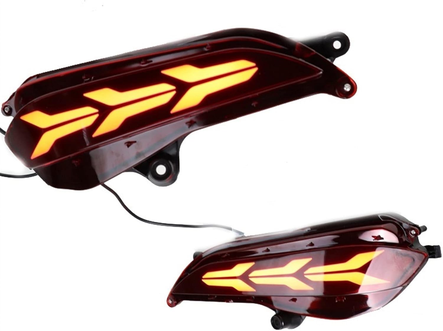 2x Per Jeep Wrangler TJ CJ YJ Fanale posteriore a LED Luce posteriore Freno Indicatore di direzione inverso  34