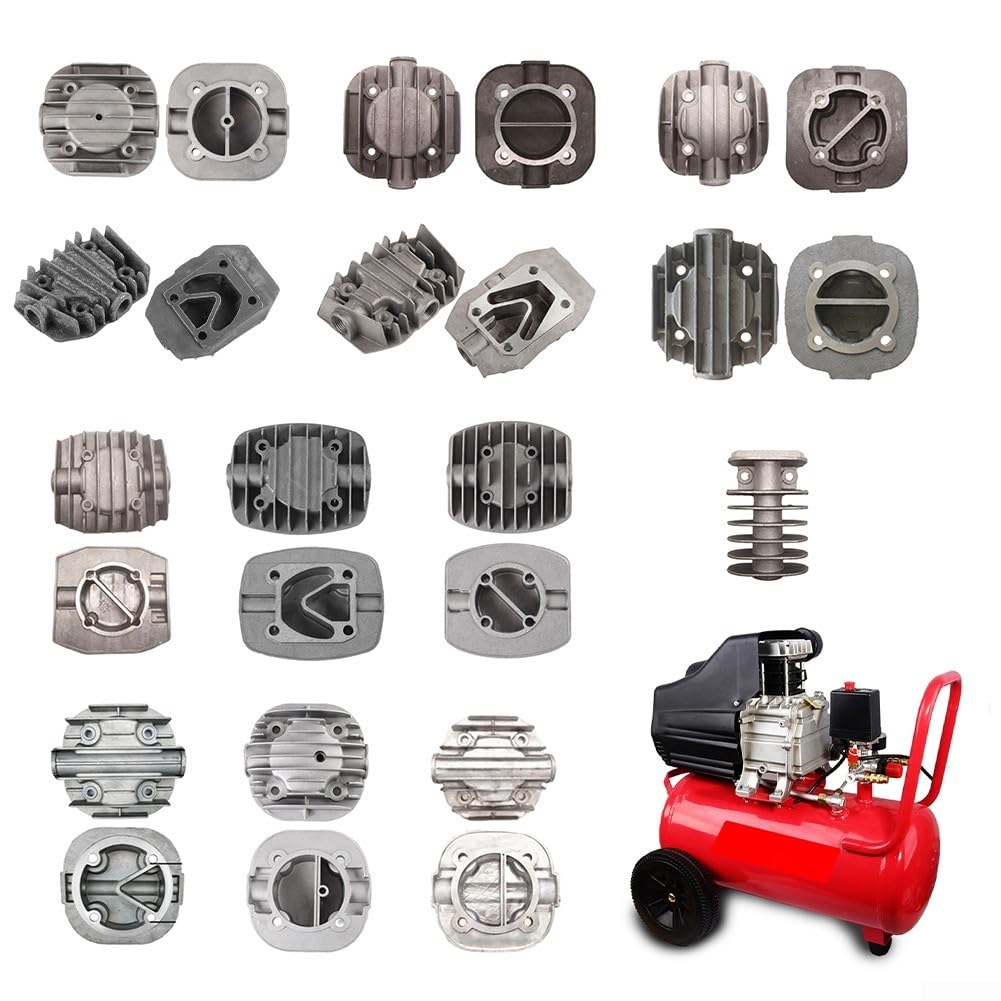 Culasse De Rechange Compresseur Air Fonte Aluminium - 13 Spécifications Disponibles Pour Performance Optimale