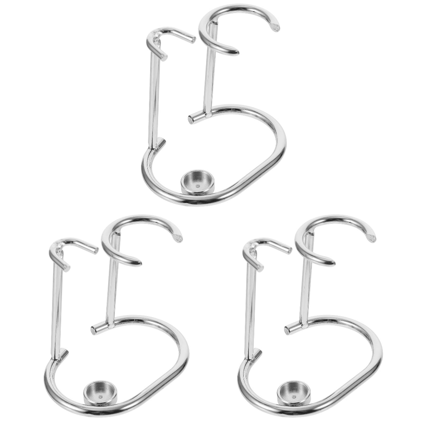 PACKOVE 3 Pezzi per Rasoio e Spazzola Inossidabile Organizer per Strumenti Design Invertito per Asciugatura Rapida per