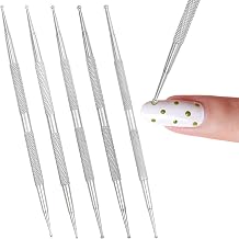 Point Color Tools Pattern Tracing Stylus Nail Art Design Tool Embossing Tool for Paper Manicure Home Salon Pack of 5