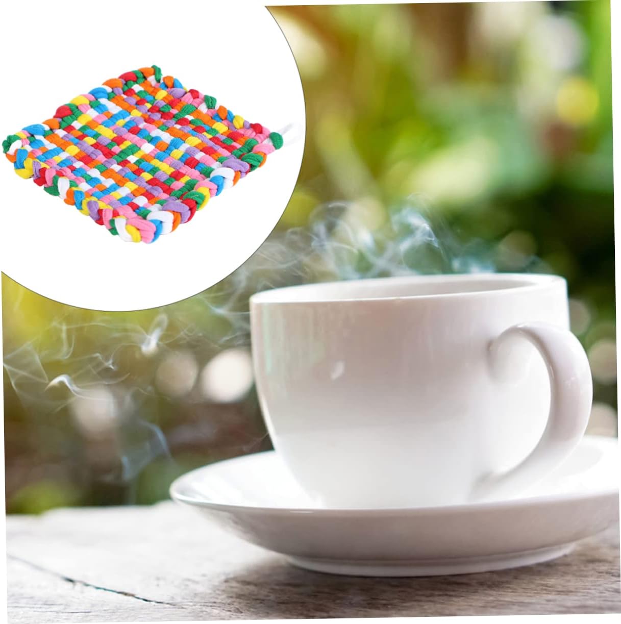 Operitacx 98pcs Elastic Potholder Weaving Loom Craft Kit for Boy Girl DIY Weaving Tools Colors of Elastic Rope Crochet Hooks Fun Educational Craft Supplies for Family Projects