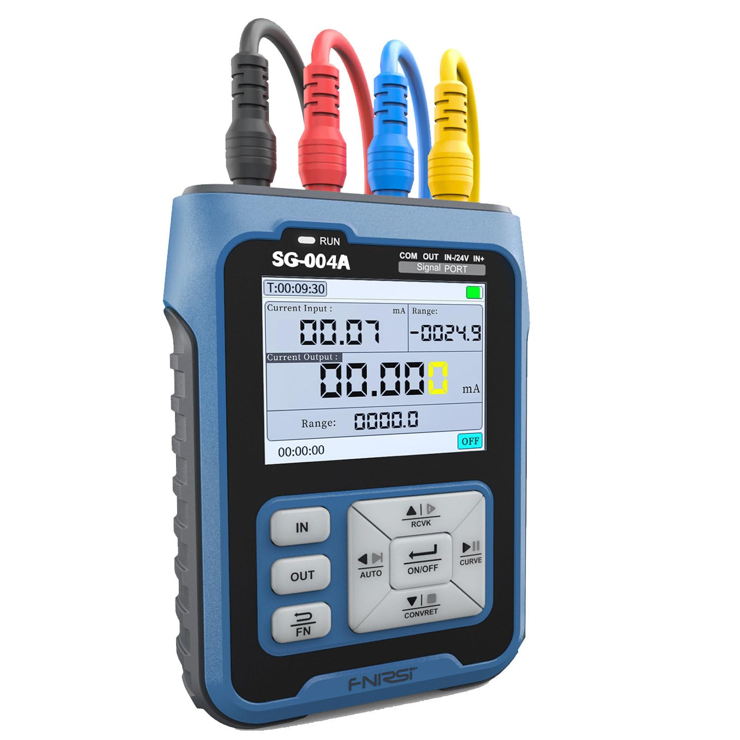 CelyToe Industrial Test & Calibration Tool SG-004A, 0-24V/4-20mA Multi‑Signal Generator for Transmitter, Instrument & Control Loop Debugging