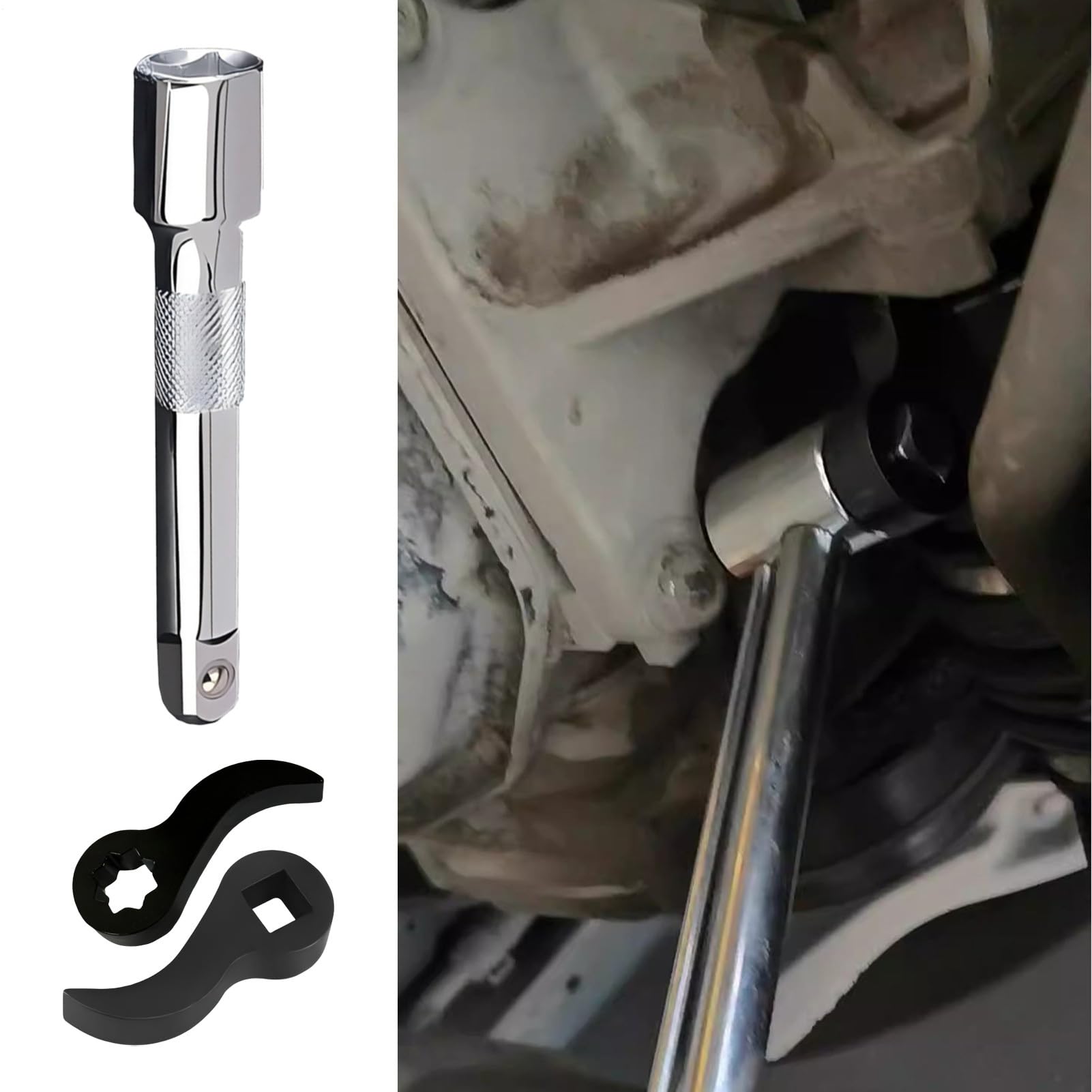 Estrattore Semiasse Auto 2,9x7,2x1,2 Cm Estrattore Albero Motore ABS Acciaio Inossidabile