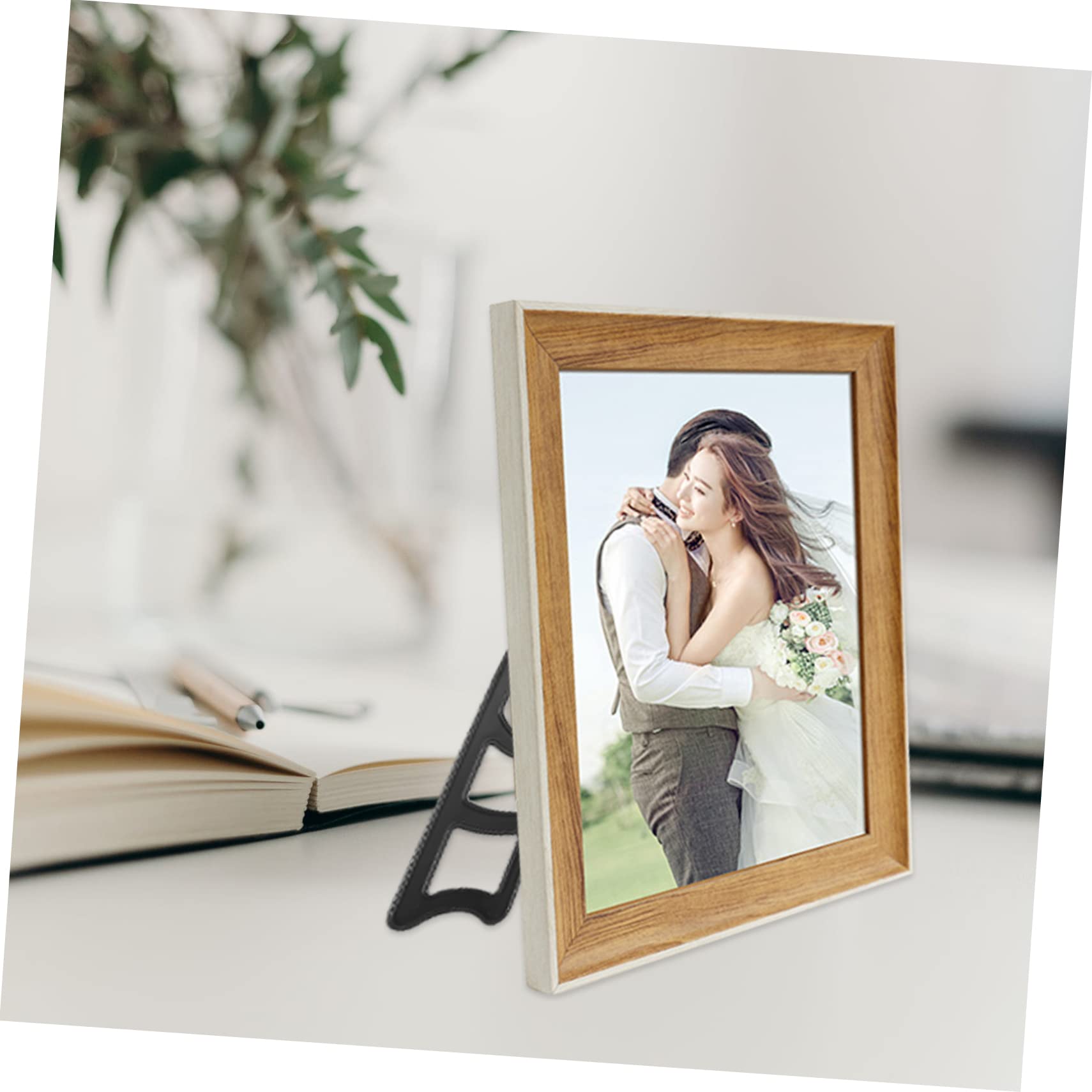 Set 12 Supporti Per Cornici Foto - Cavalletti Girevoli In Plastica Per Esposizione - Foto 13