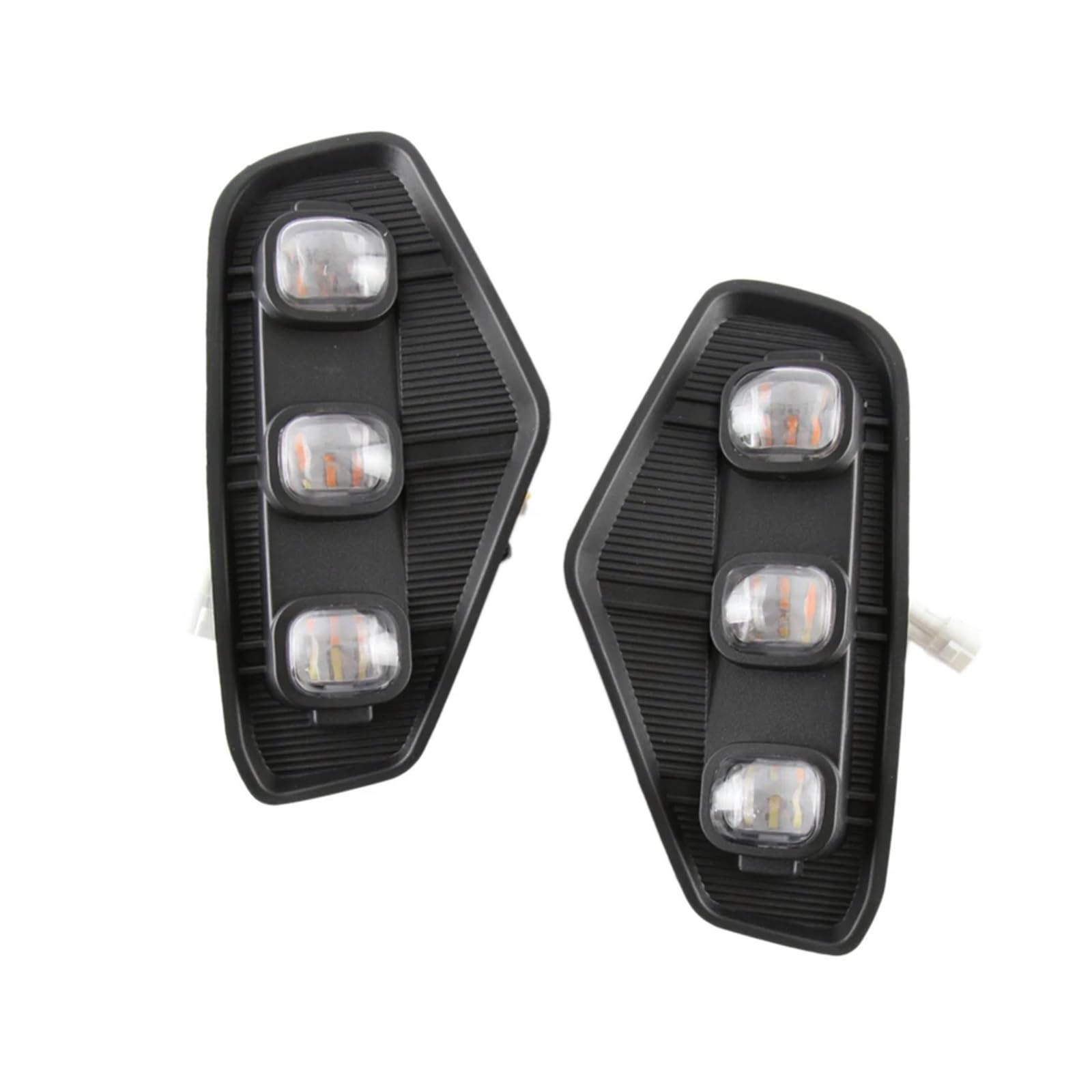 MEIZIYU 1set LED DRL Daytime Running Fog Light Turn Signal Lamp Fit For Nissan Nabara 2020-2022 światła do jazdy dziennej do samochodów