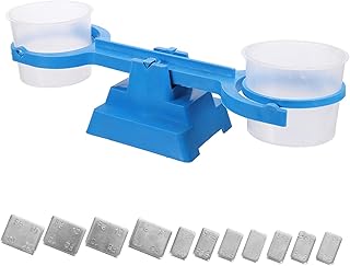 ABOOFAN 1 Conjunto De Equipamentos De Laboratório Balança De Equilíbrio Escolar Balança De Balde Escolar Balança De Equilíbrio Balança De Ensino Adereço Balança De Balde Infantil Escala