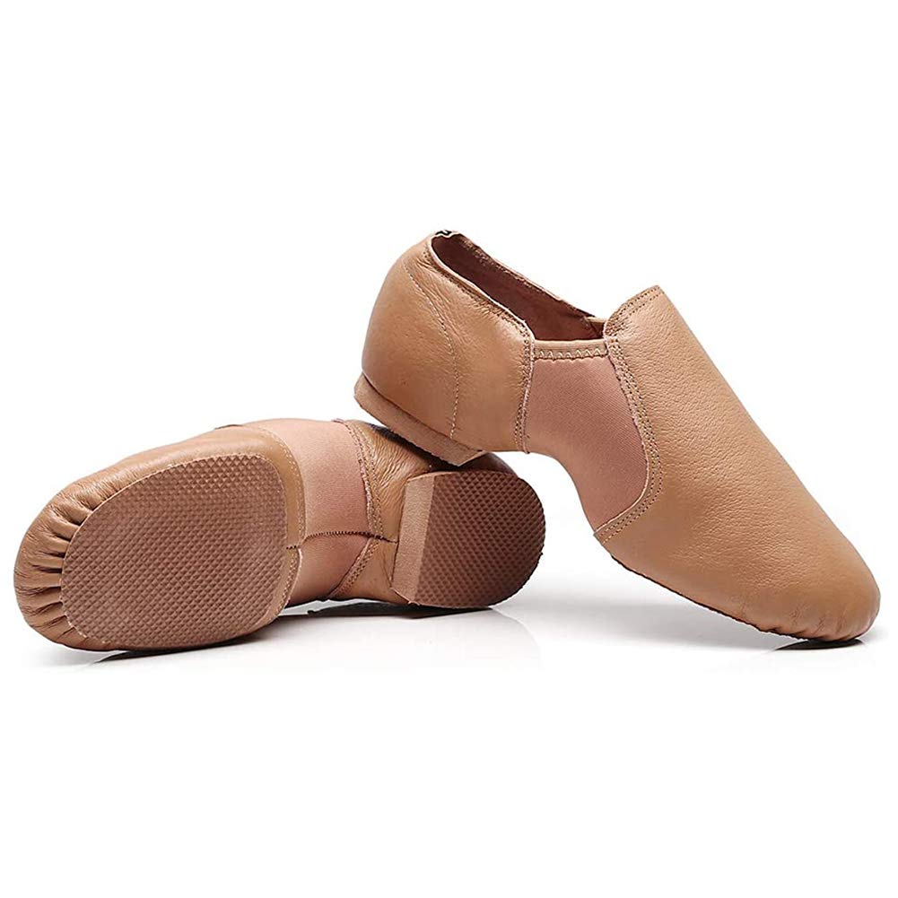 Scarpe da Danza Jazz in Pelle Donna Classica Comodo Scarpette da Danza Ballo