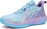 Tênis feminino de basquete de cano alto respirável antiderrapante com absorção de choque para treinamento em quadra interna ao ar livre