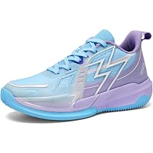 Moodeng Womens Basketball Shoes High Top Breathable Non Slip Shock Absorption Athletic Shoes for Outdoor Indoor Court Training