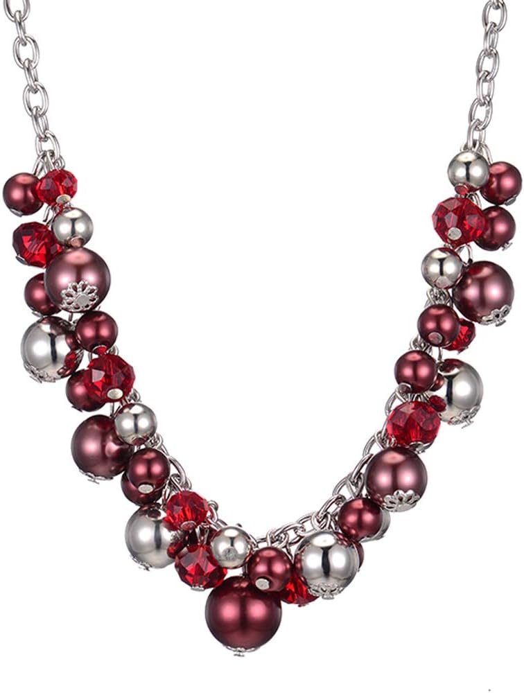Collana multifilo MILUNA in argento con perle - Ref. PCL5626 - Frara Preziosi