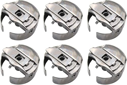 CKPSMS Marca - #BC-DBM (Z2) - NBL "M" estilo grande Bobbin Case FIT para TAJIMA BARUDAN & TIN Lizzie Ansley Quilting (6 piezas)