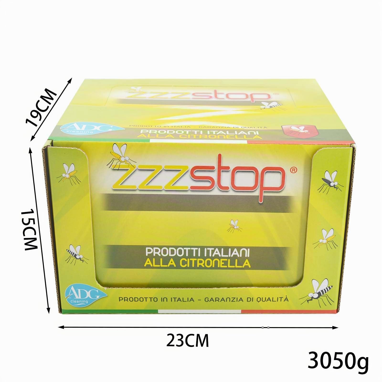 24 Bottiglie Spray antizanzare alla citronella Protezione 100ml MADE IN ITALY - Formulazione protettiva naturale per bambini e adulti