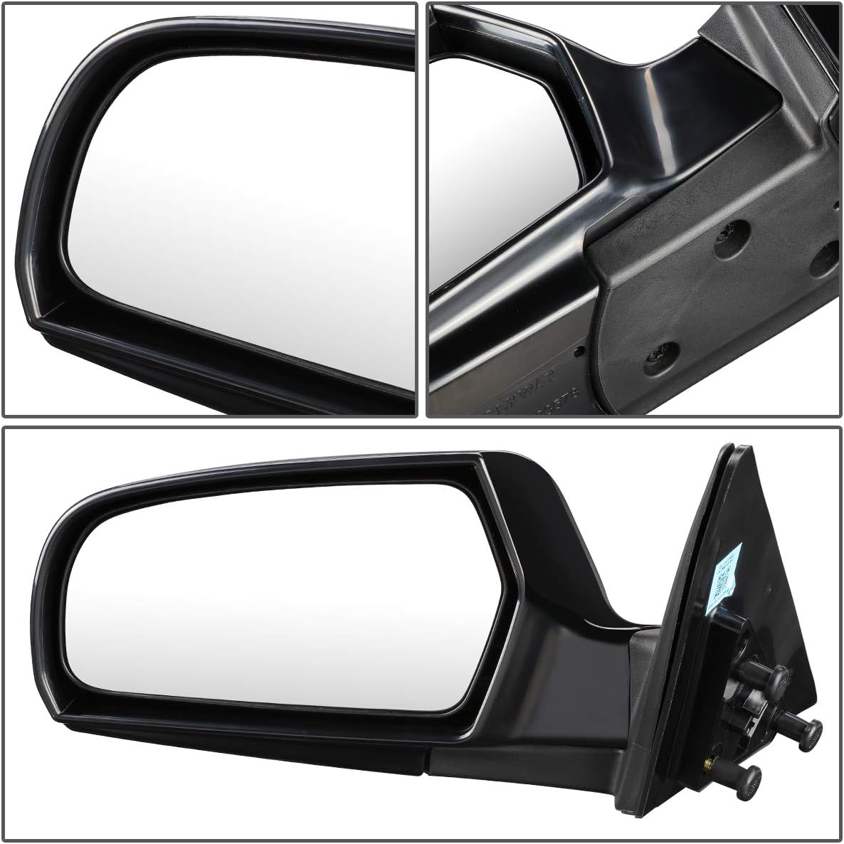 Auto Dynasty KI1320140 Factory Style Driver Left Side Mirror - Manual Folding | Power Adjustment | Heated Glass - Compatible with Optima Magentis 06-10, Paint to Match