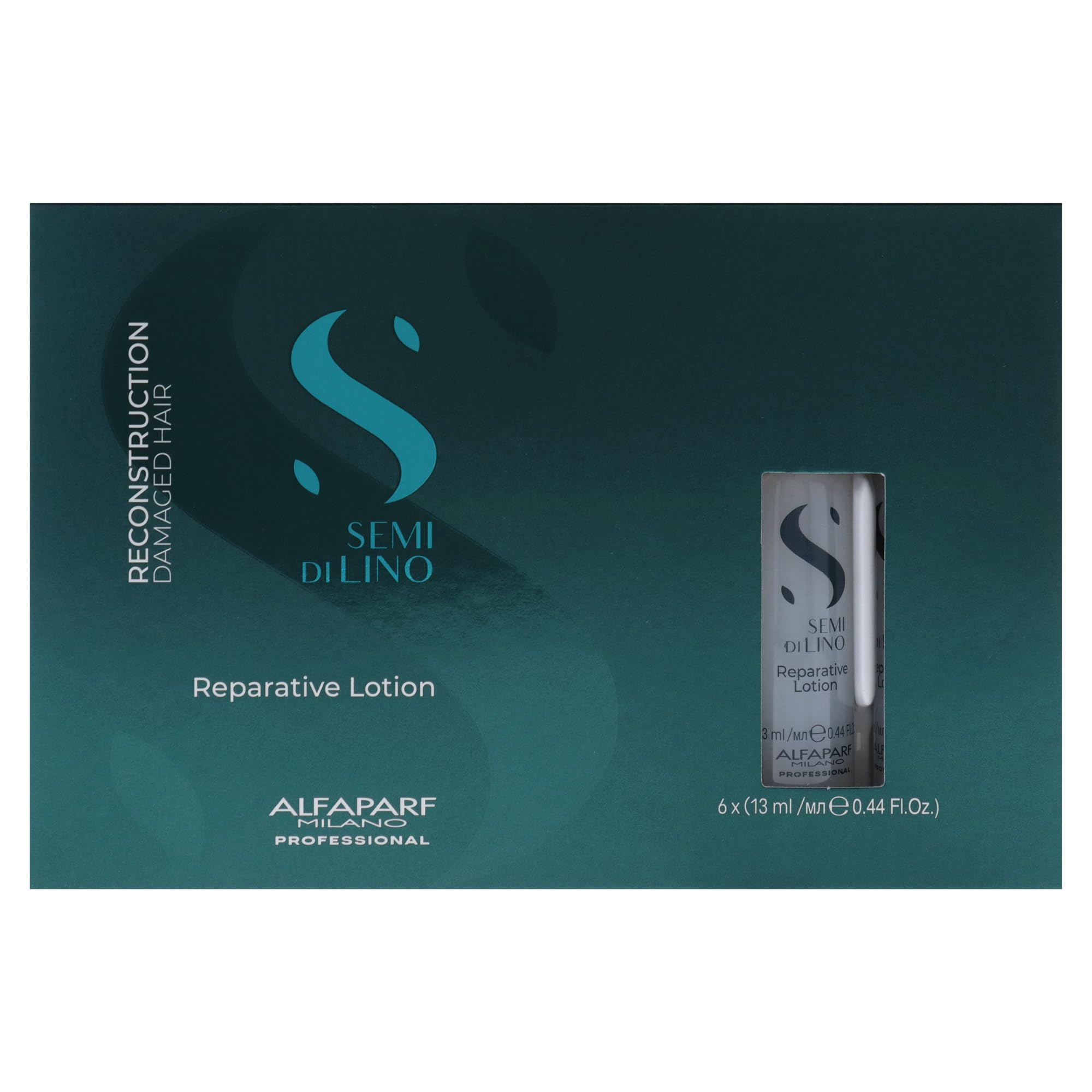 AlfaParf Reparative Reconstruction Lotion RÉPARATRICE 6UN Mixte, Negro, Seulement