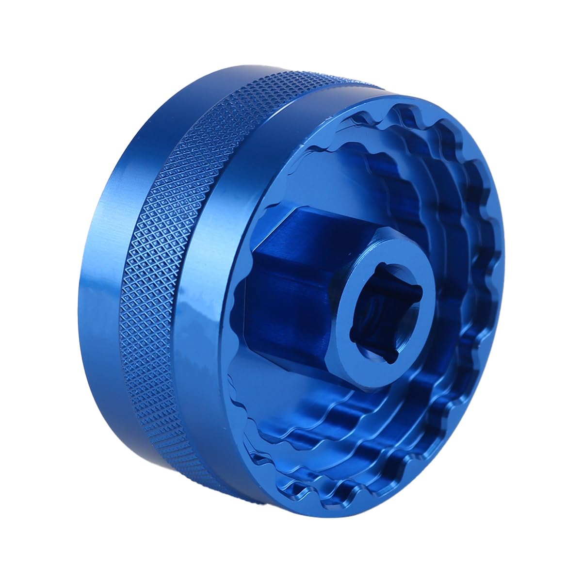 Sarini Outil De Démontage Pédalier Vélo – Clé BB 44mm / BBR-60 / FSA-386 / DUB16T / BB-R9100 – Extracteur De Manivelle En Alliage Alu – Bleu