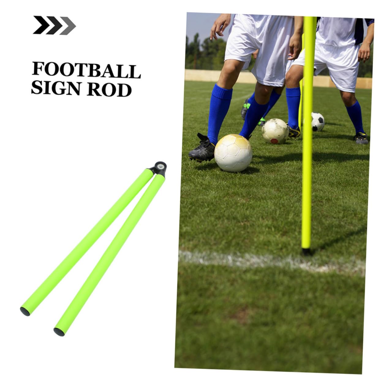 TOYANDONA 3piezas Postes De Fútbol Valla De Baloncesto Herramienta De Entrenamiento Deportivo Abs Aluminio