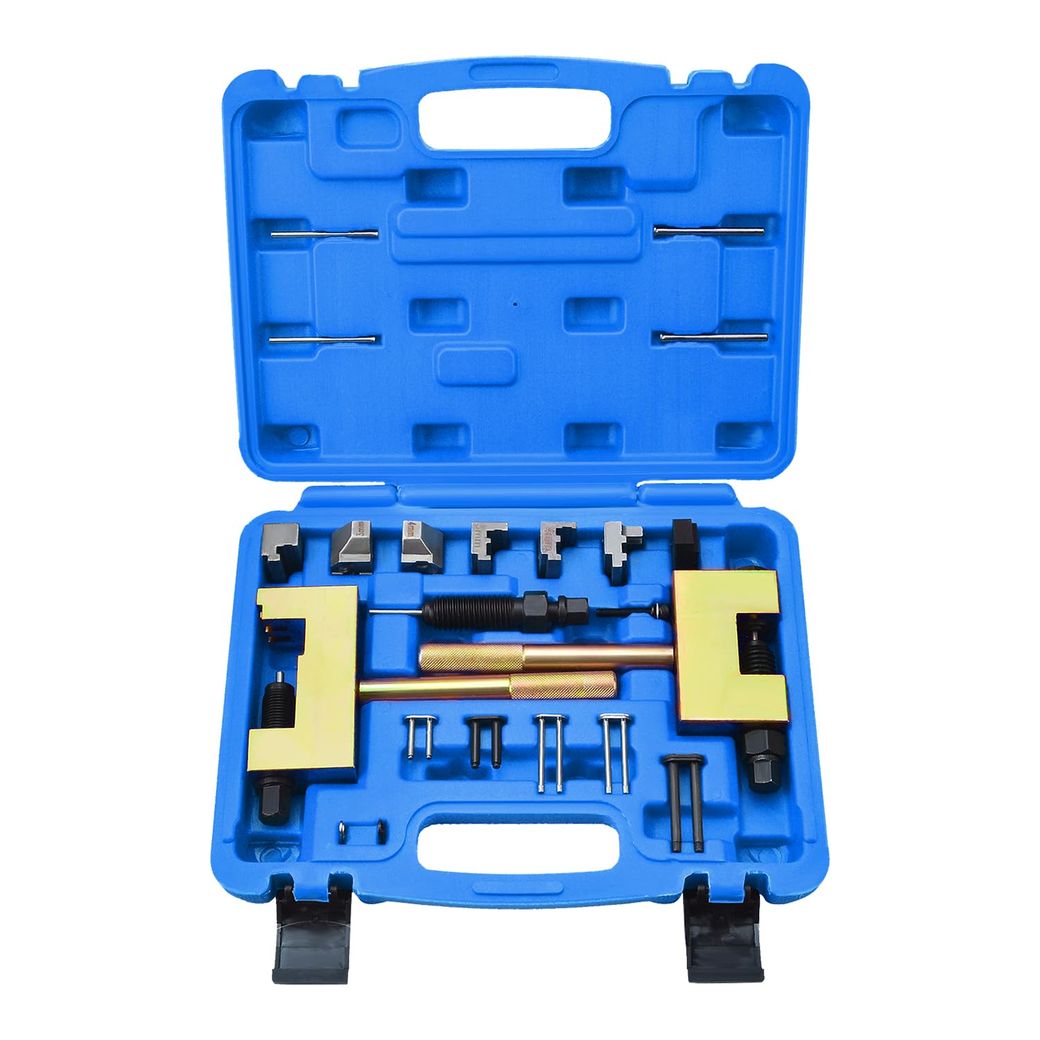 Herramienta de remachado de Cadenas de distribución de Motor, Kit de Herramientas de instalación y extracción Compatible con Mercedes Benz M271 M272 M273 M274 M276