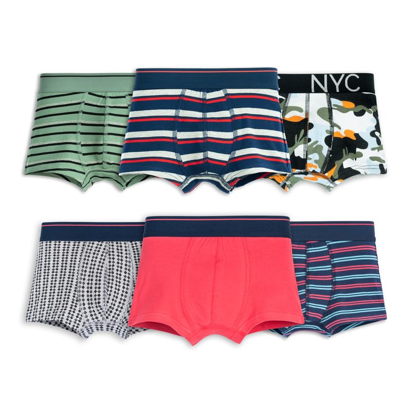Image of ARIEL Boy's Cotton Multicolor Briefs (Pack of 6)