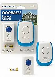 Campainha sem Fio Longo Alcance Bivolt Varios Toques Com pilha