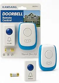 Campainha sem Fio Longo Alcance Bivolt Varios Toques Com pilha