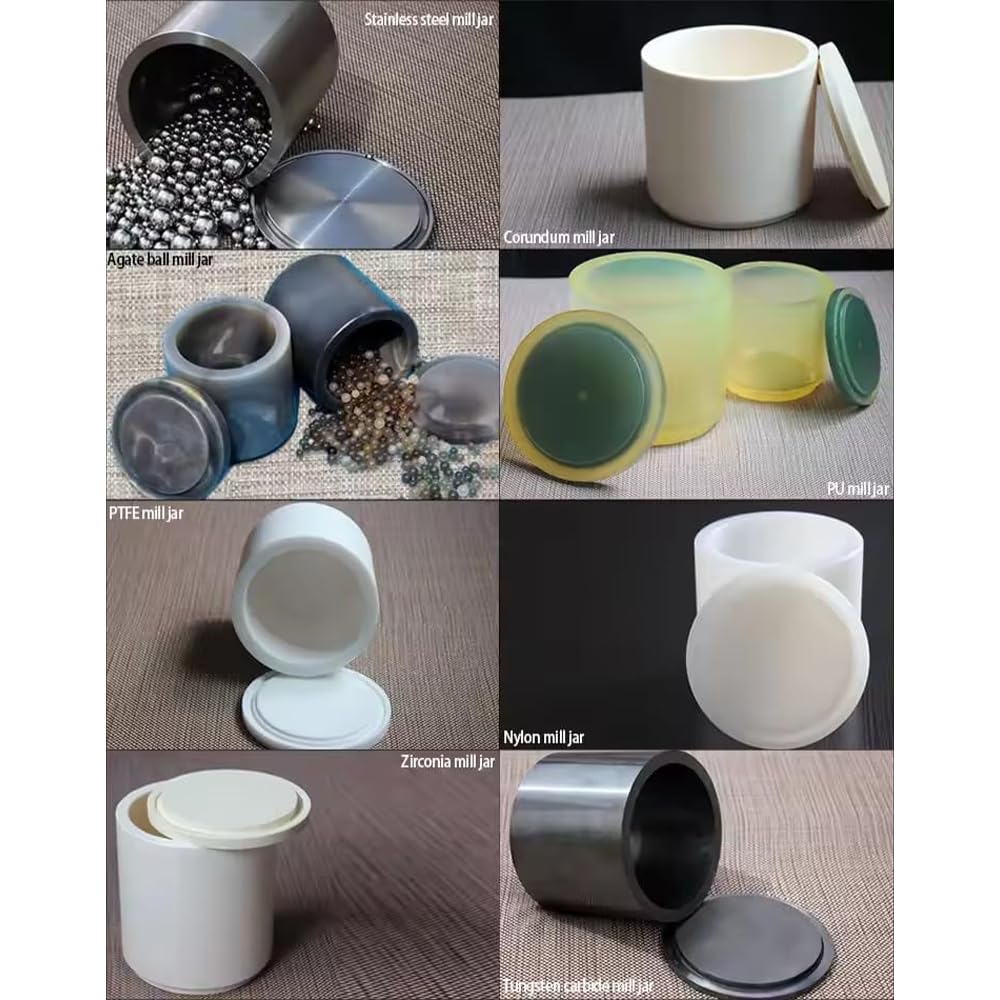 Mahlbehälter for Planetenkugelmühle – inklusive Deckel und Dichtungsring(250mL PTFE)