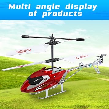 RC Helicopter 912 2.5CH Gyro Style Red RTF