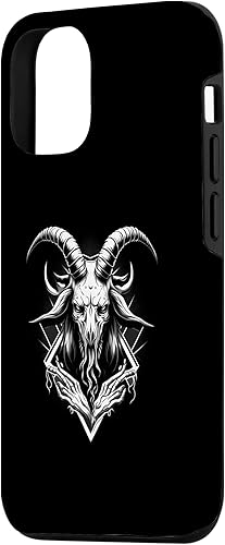 Miniatura 2 de iPhone 14 Goat Baphomet - Funda demoníaca gótica oculta