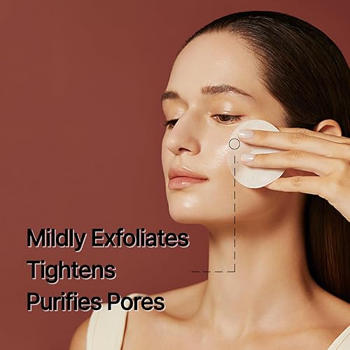 Miniatura 2 de KOY Flow Soft Cotton Peel Pad - Almohadillas de tóner de tela de algodón 100% vegano para exfoliación e hidratación de poros, refuerzo calmante de
