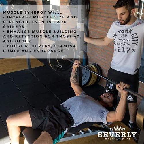 Miniatura 5 de Beverly International Muscle Synergy 240 TABS (15 porciones) Ingredientes dosificados clínicamente - HMB, L-Arginina, L-citrulina, monohidrato de