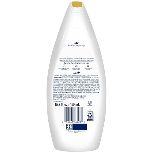 Miniatura 2 de Dove Purely Pampering Manteca de Karité Crema de Cuidado Baño 16.9 fl oz
