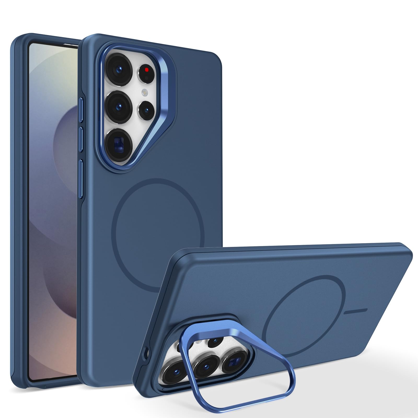 Coque Samsung S26 fine sans traces avec béquille et lentille - 6
